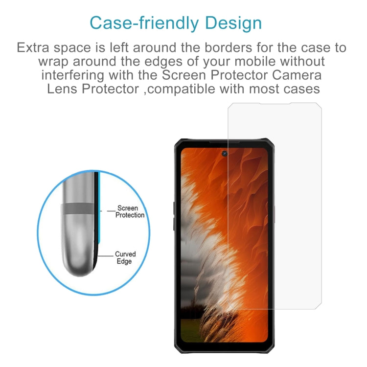 For IIIF150 B3 Pro 50pcs 3D 0.3mm Fine Hole High Aluminum Tempered Glass Film