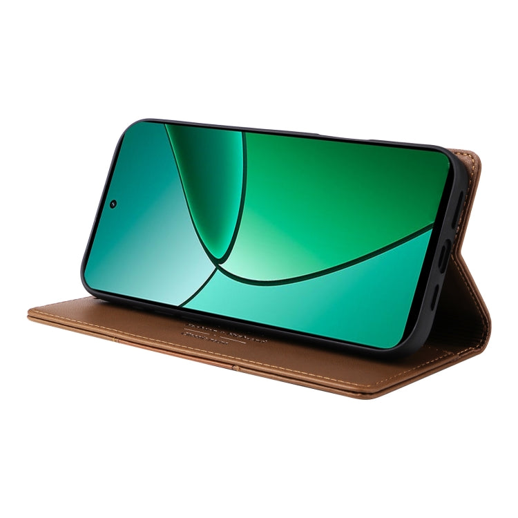 For Realme 12+ GQUTROBE G01 RFID Anti-theft Leather Phone Case