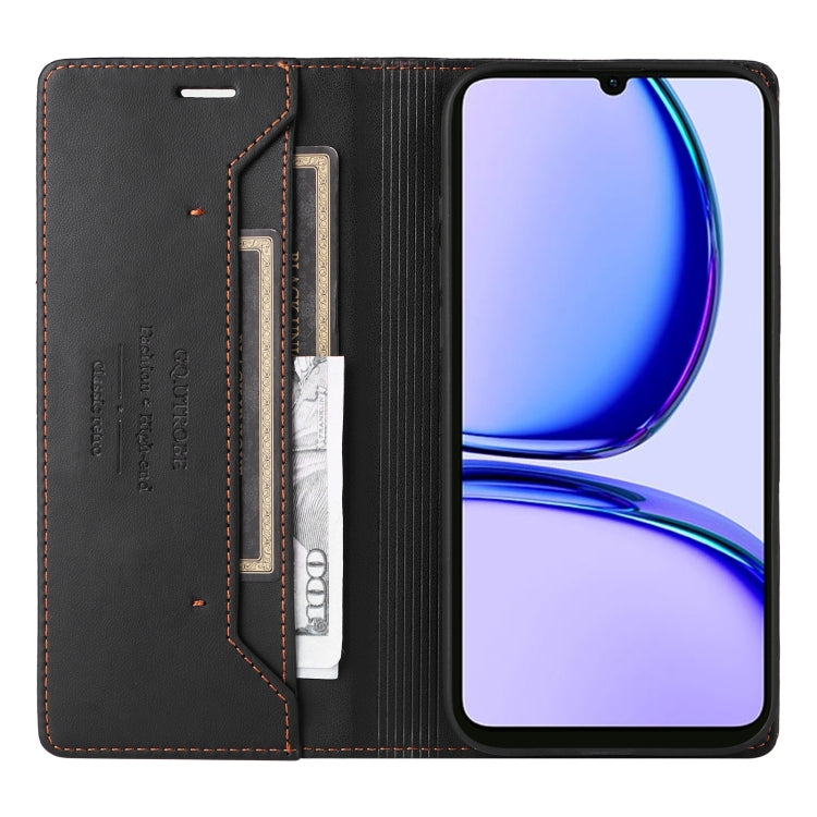 For Realme C53 4G GQUTROBE G01 RFID Anti-theft Leather Phone Case