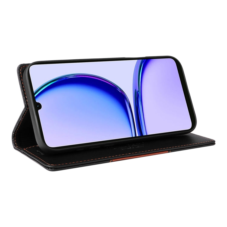 For Realme C53 4G GQUTROBE G01 RFID Anti-theft Leather Phone Case