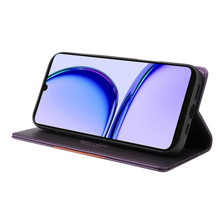 For Realme C53 4G GQUTROBE G01 RFID Anti-theft Leather Phone Case