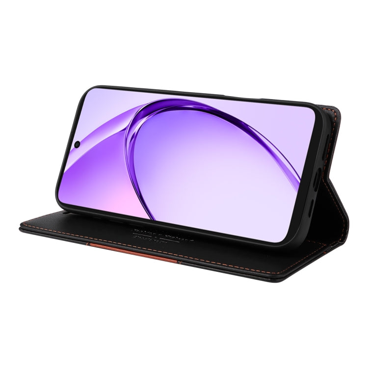 For OPPO A3x 5G / 4G GQUTROBE G01 RFID Anti-theft Leather Phone Case
