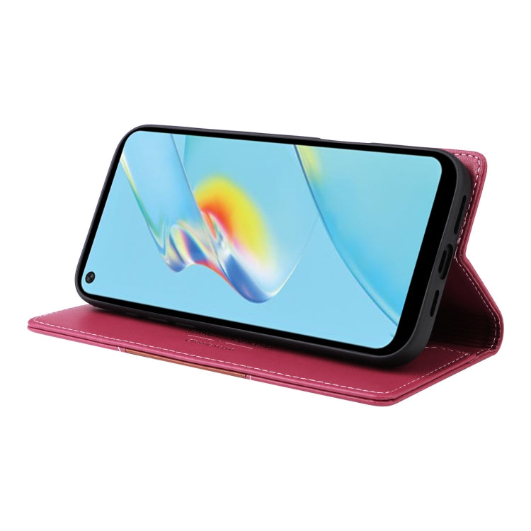 For OPPO A54 4G / A16 GQUTROBE G01 RFID Anti-theft Leather Phone Case