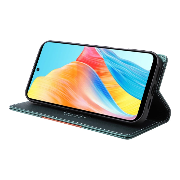 For OPPO A58 4G GQUTROBE G01 RFID Anti-theft Leather Phone Case