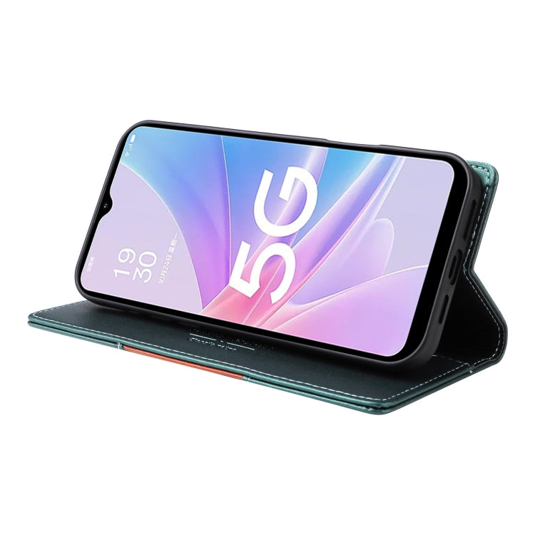 For OPPO A58 5G GQUTROBE G01 RFID Anti-theft Leather Phone Case
