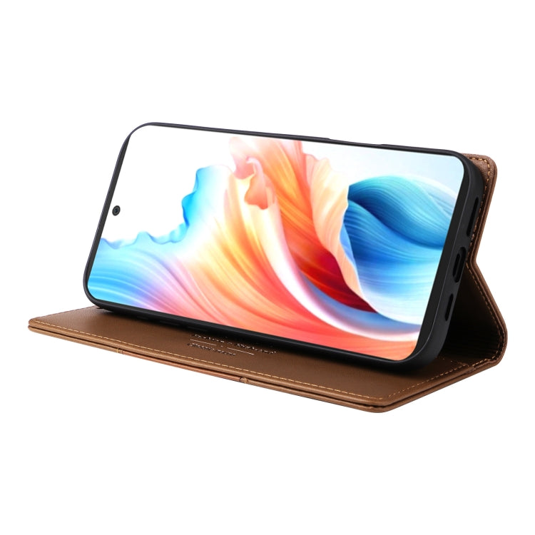 For OPPO A79 5G GQUTROBE G01 RFID Anti-theft Leather Phone Case