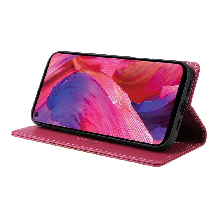 For OPPO A93 5G / A54 5G GQUTROBE G01 RFID Anti-theft Leather Phone Case