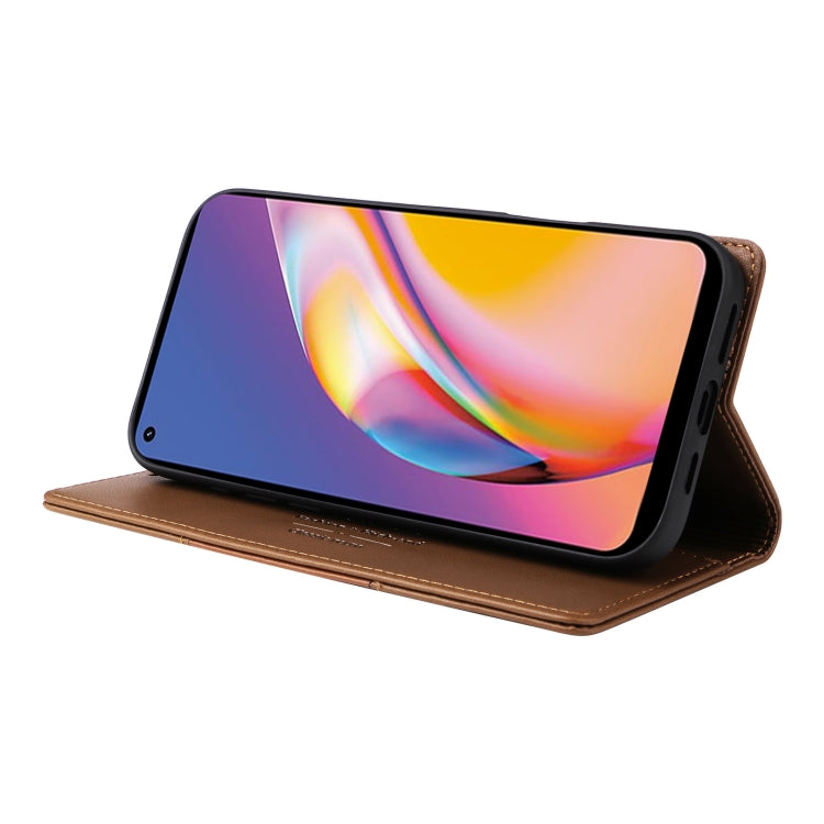 For OPPO A94 / Reno6 Z GQUTROBE G01 RFID Anti-theft Leather Phone Case
