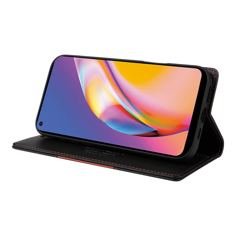 For OPPO A94 / Reno6 Z GQUTROBE G01 RFID Anti-theft Leather Phone Case