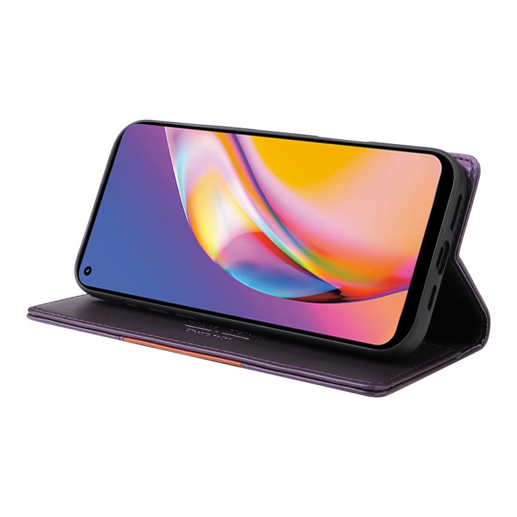 For OPPO A94 / Reno6 Z GQUTROBE G01 RFID Anti-theft Leather Phone Case