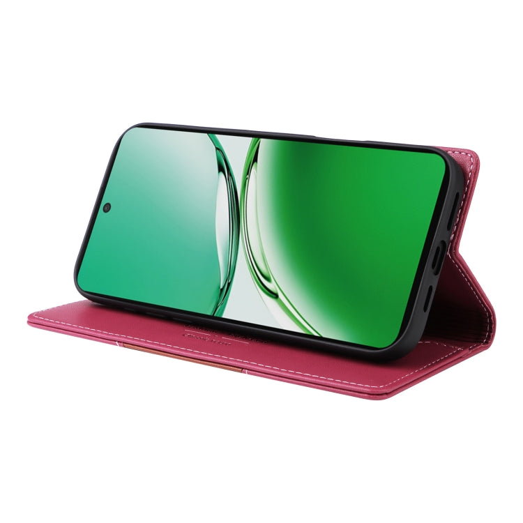 For OPPO Reno12 F 5G GQUTROBE G01 RFID Anti-theft Leather Phone Case