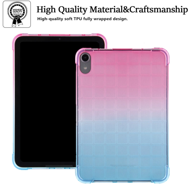 For iPad mini 6 / mini 2024 Square Gradient TPU Tablet Case