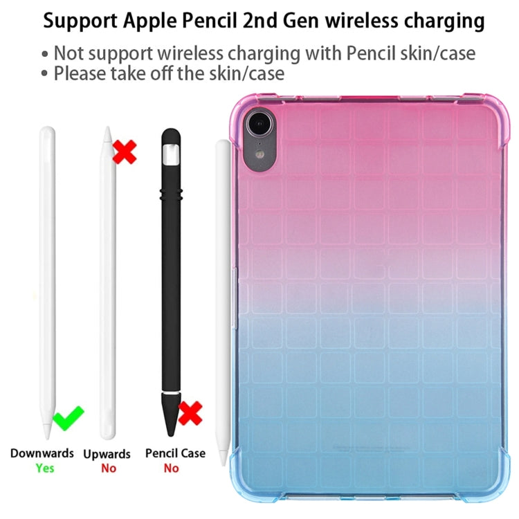 For iPad mini 6 / mini 2024 Square Gradient TPU Tablet Case