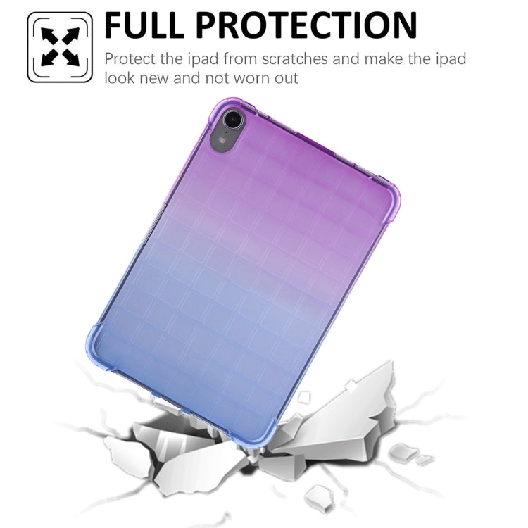 For iPad mini 6 / mini 2024 Square Gradient TPU Tablet Case