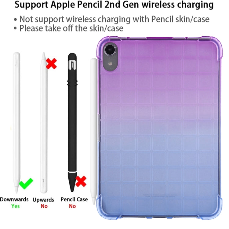 For iPad mini 6 / mini 2024 Square Gradient TPU Tablet Case