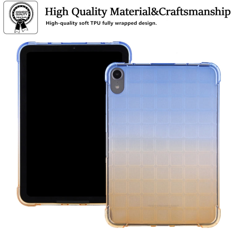 For iPad mini 6 / mini 2024 Square Gradient TPU Tablet Case