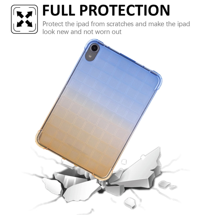 For iPad mini 6 / mini 2024 Square Gradient TPU Tablet Case