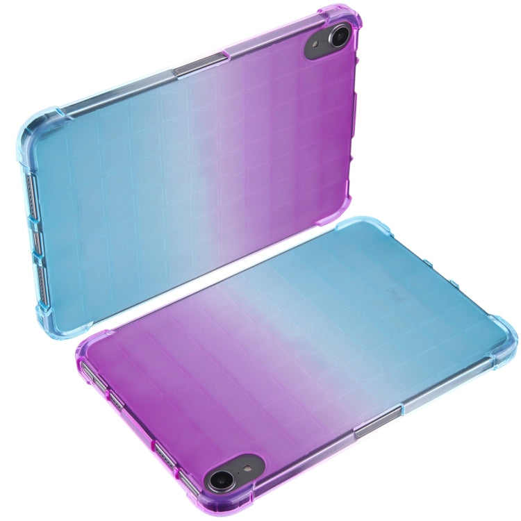 For iPad mini 6 / mini 2024 Square Gradient TPU Tablet Case