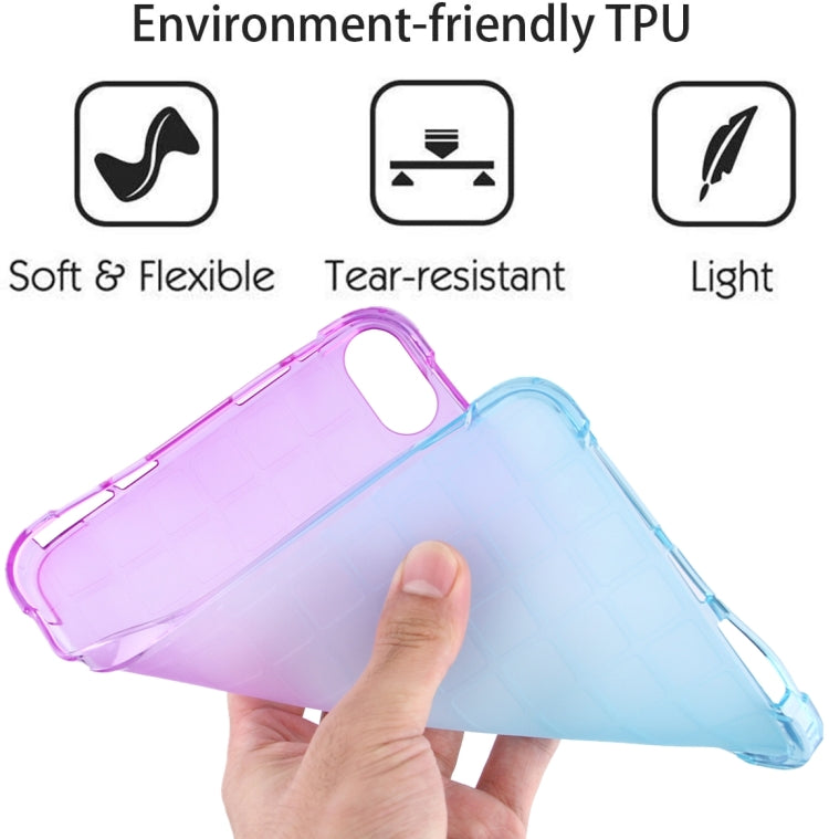 For iPad mini 6 / mini 2024 Square Gradient TPU Tablet Case
