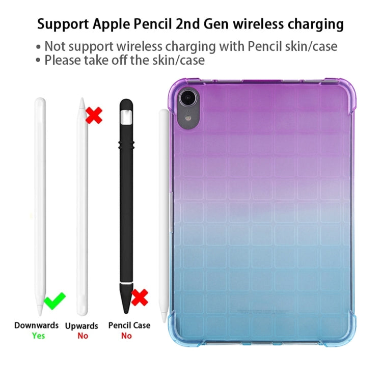 For iPad mini 6 / mini 2024 Square Gradient TPU Tablet Case