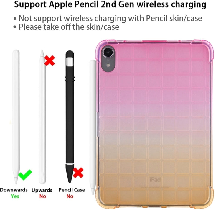 For iPad mini 6 / mini 2024 Square Gradient TPU Tablet Case