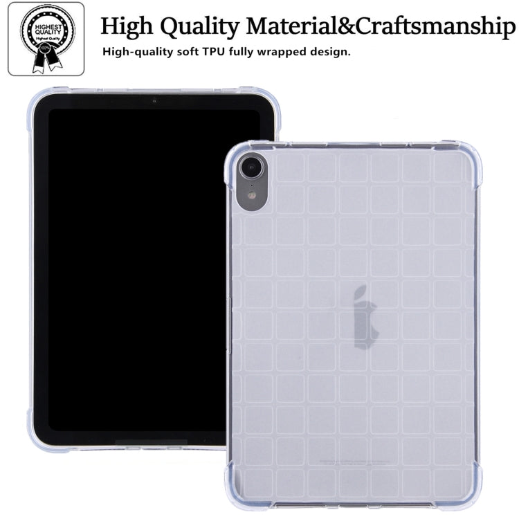 For iPad mini 6 / mini 2024 Square Gradient TPU Tablet Case