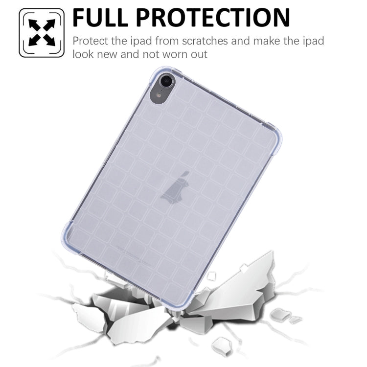 For iPad mini 6 / mini 2024 Square Gradient TPU Tablet Case