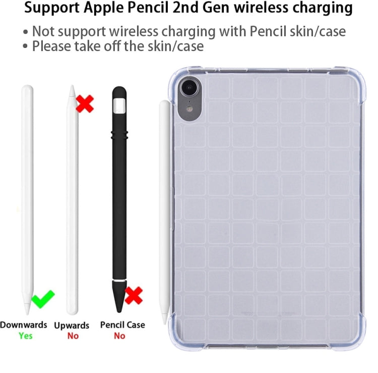 For iPad mini 6 / mini 2024 Square Gradient TPU Tablet Case