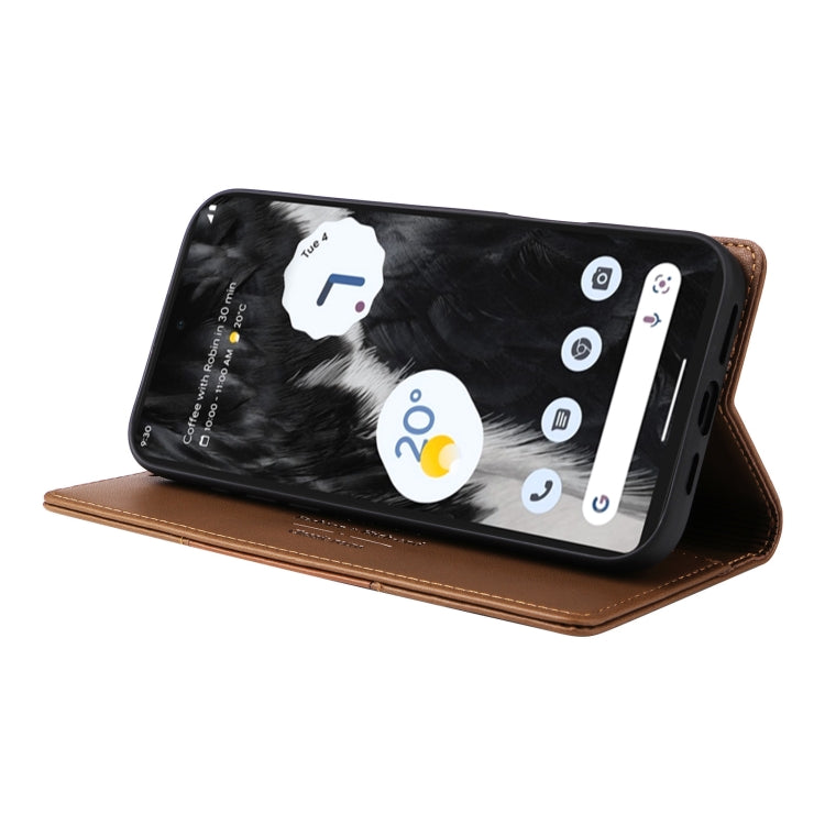 For Google Pixel 7 GQUTROBE G01 RFID Anti-theft Leather Phone Case