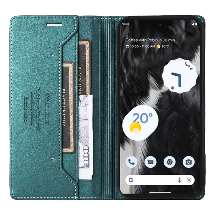 For Google Pixel 7 GQUTROBE G01 RFID Anti-theft Leather Phone Case