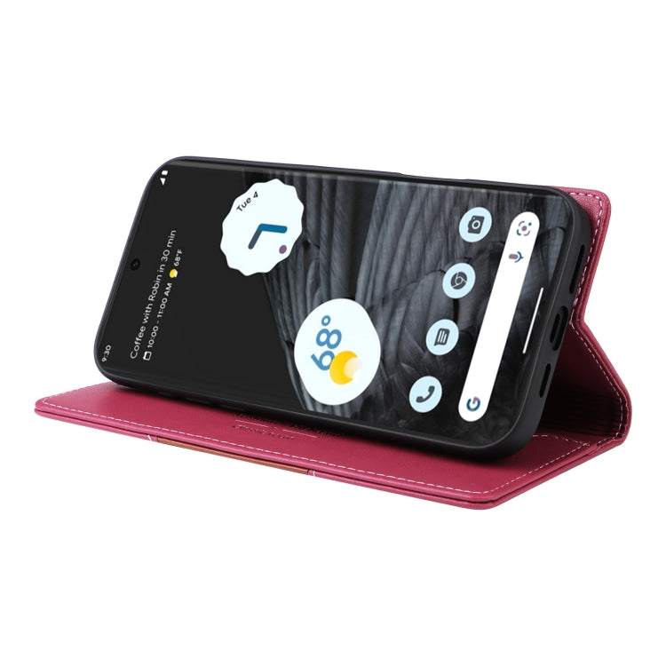For Google Pixel 7 Pro GQUTROBE G01 RFID Anti-theft Leather Phone Case