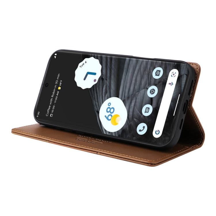 For Google Pixel 7 Pro GQUTROBE G01 RFID Anti-theft Leather Phone Case