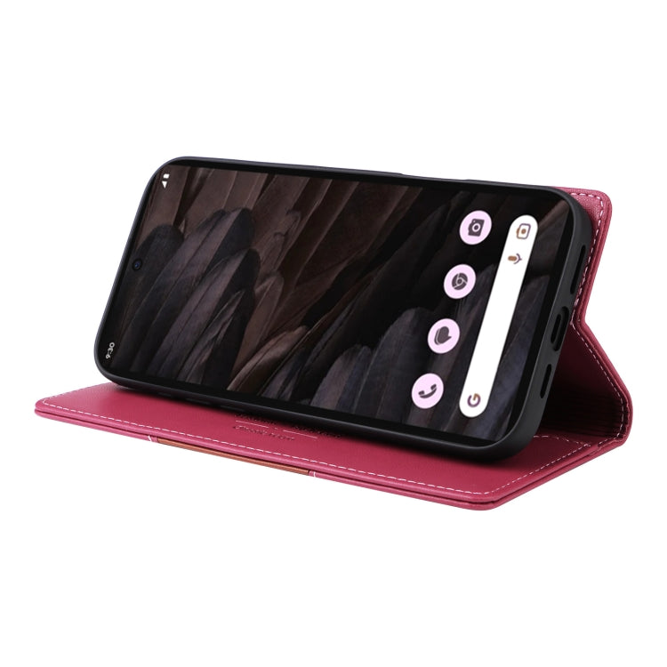 For Google Pixel 7a GQUTROBE G01 RFID Anti-theft Leather Phone Case