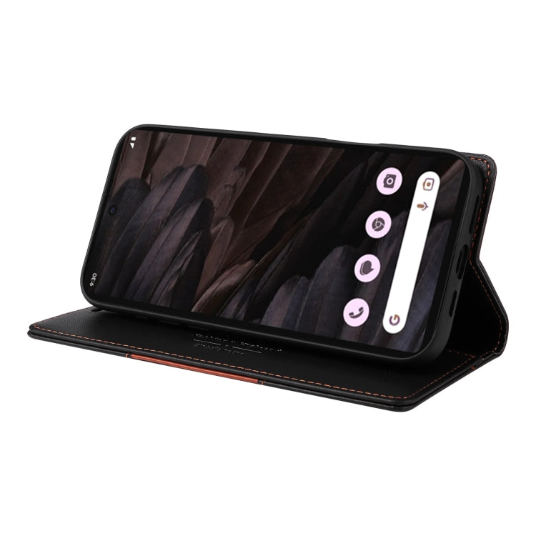 For Google Pixel 7a GQUTROBE G01 RFID Anti-theft Leather Phone Case