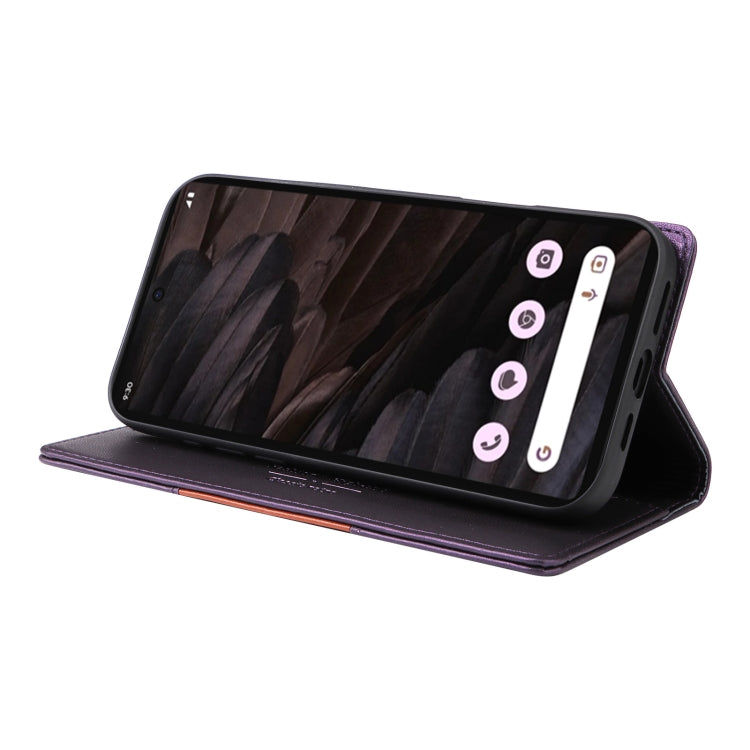 For Google Pixel 7a GQUTROBE G01 RFID Anti-theft Leather Phone Case
