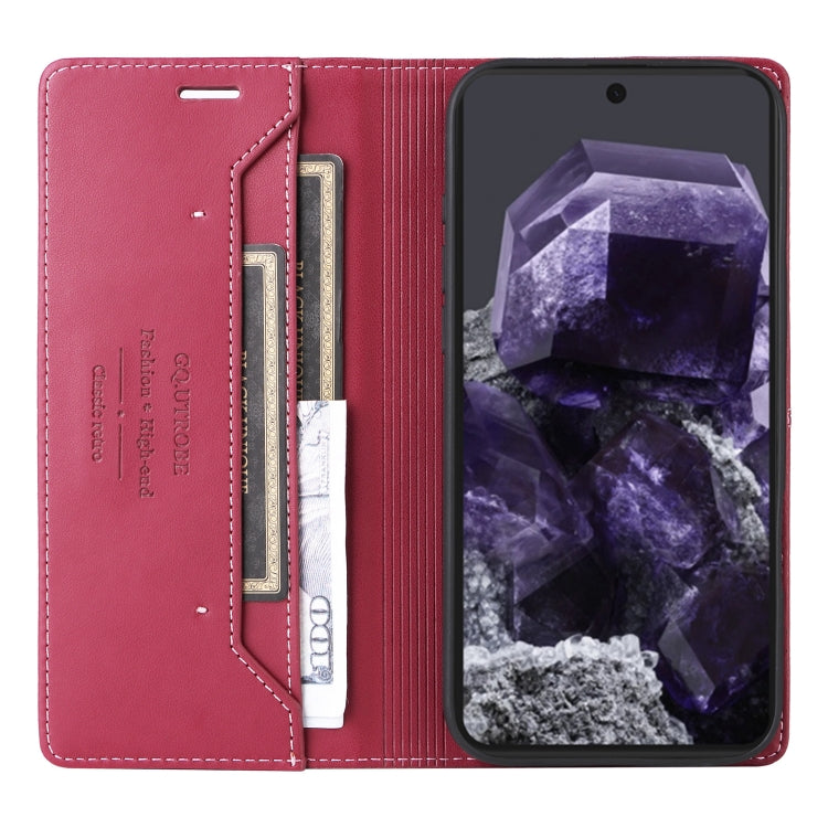 For Google Pixel 8 GQUTROBE G01 RFID Anti-theft Leather Phone Case