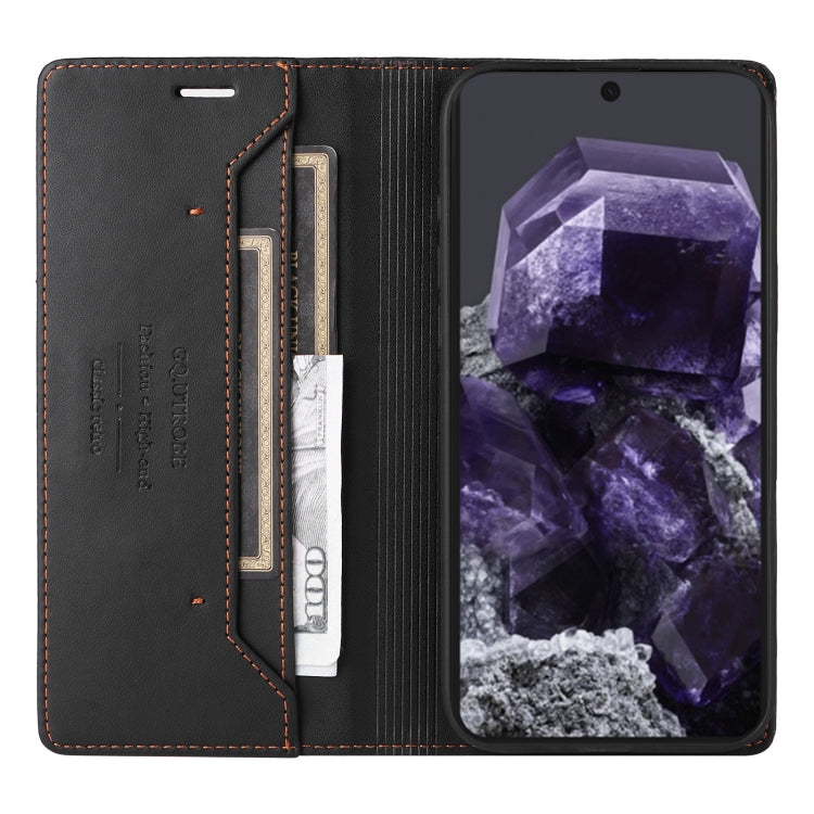 For Google Pixel 8 GQUTROBE G01 RFID Anti-theft Leather Phone Case