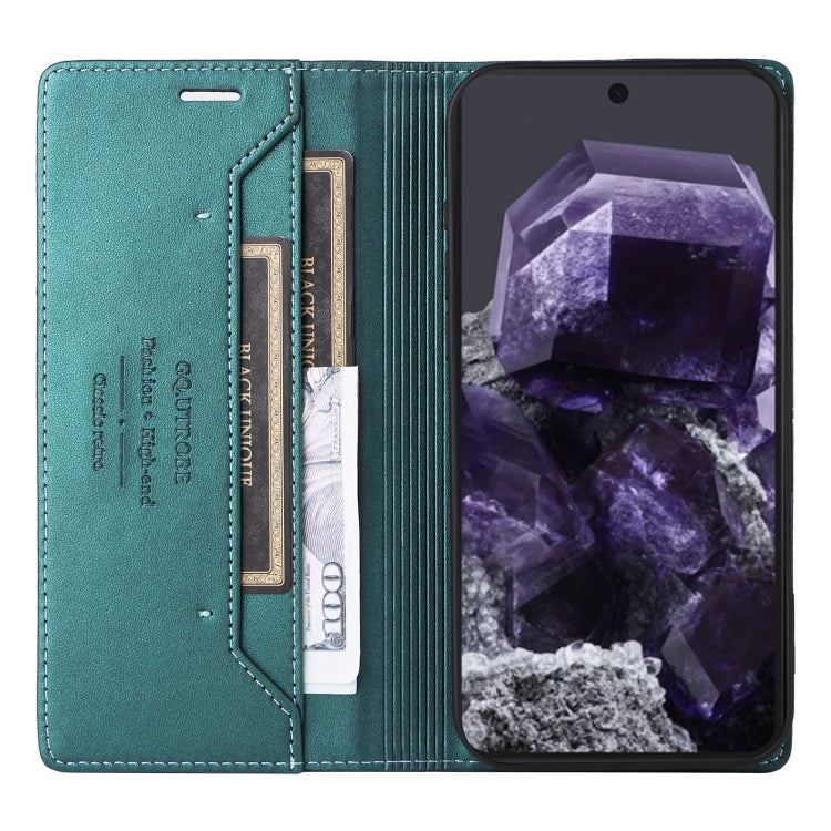 For Google Pixel 8 GQUTROBE G01 RFID Anti-theft Leather Phone Case