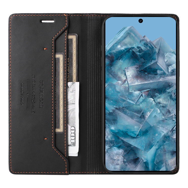 For Google Pixel 8 Pro GQUTROBE G01 RFID Anti-theft Leather Phone Case