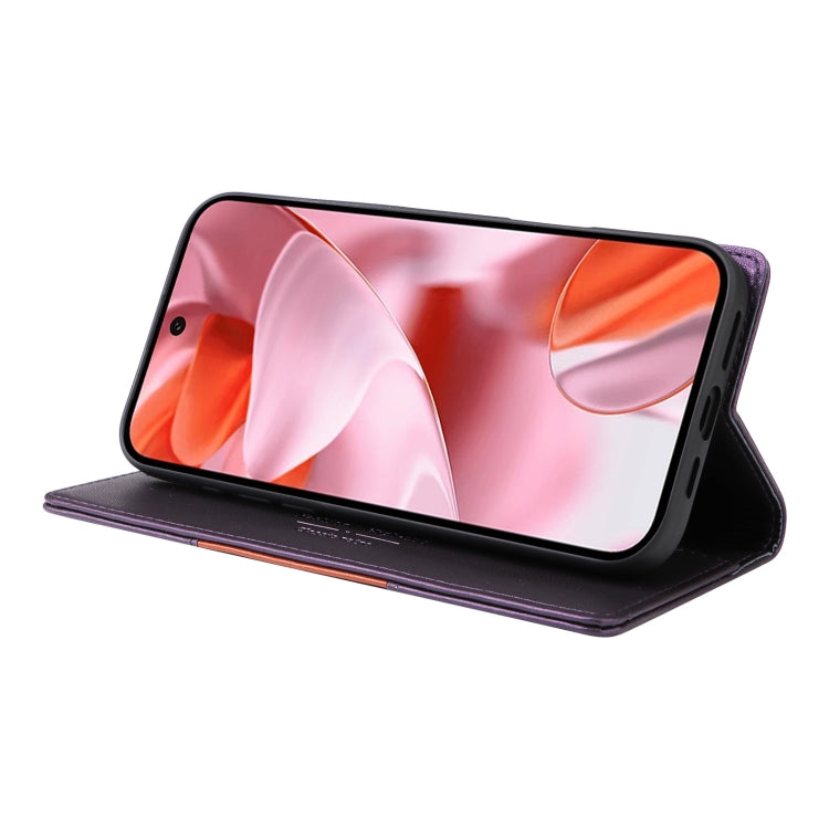 For Google Pixel 9 / 9 Pro GQUTROBE G01 RFID Anti-theft Leather Phone Case