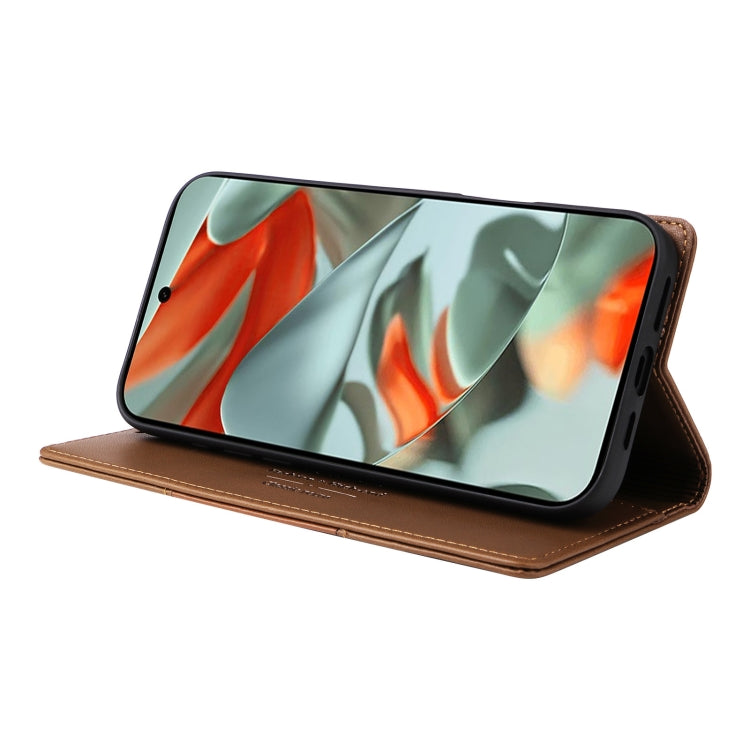 For Google Pixel 9 Pro XL GQUTROBE G01 RFID Anti-theft Leather Phone Case