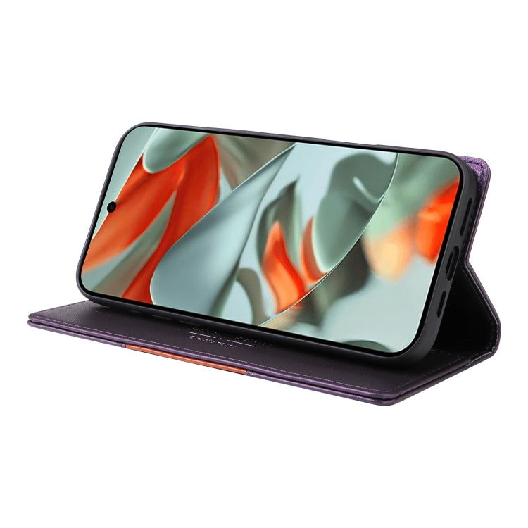 For Google Pixel 9 Pro XL GQUTROBE G01 RFID Anti-theft Leather Phone Case