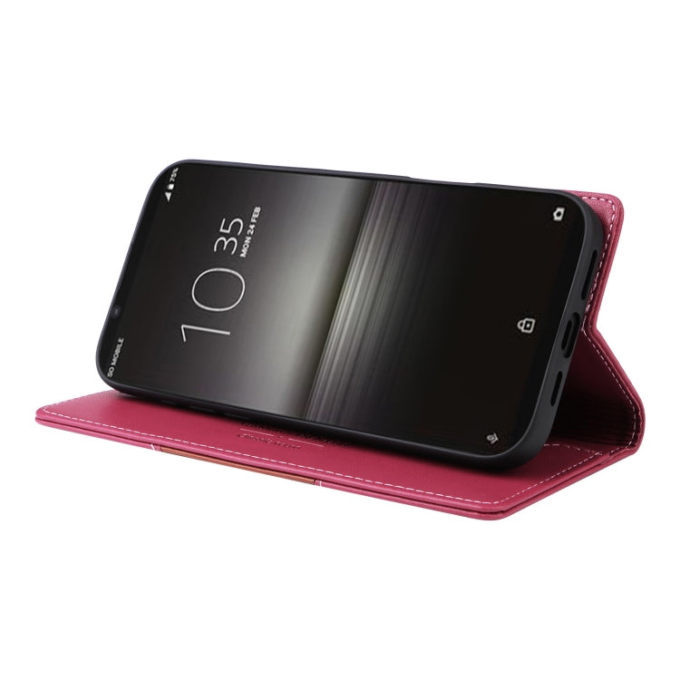 For Sony Xperia 1 II GQUTROBE G01 RFID Anti-theft Leather Phone Case