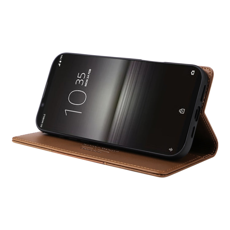 For Sony Xperia 1 II GQUTROBE G01 RFID Anti-theft Leather Phone Case