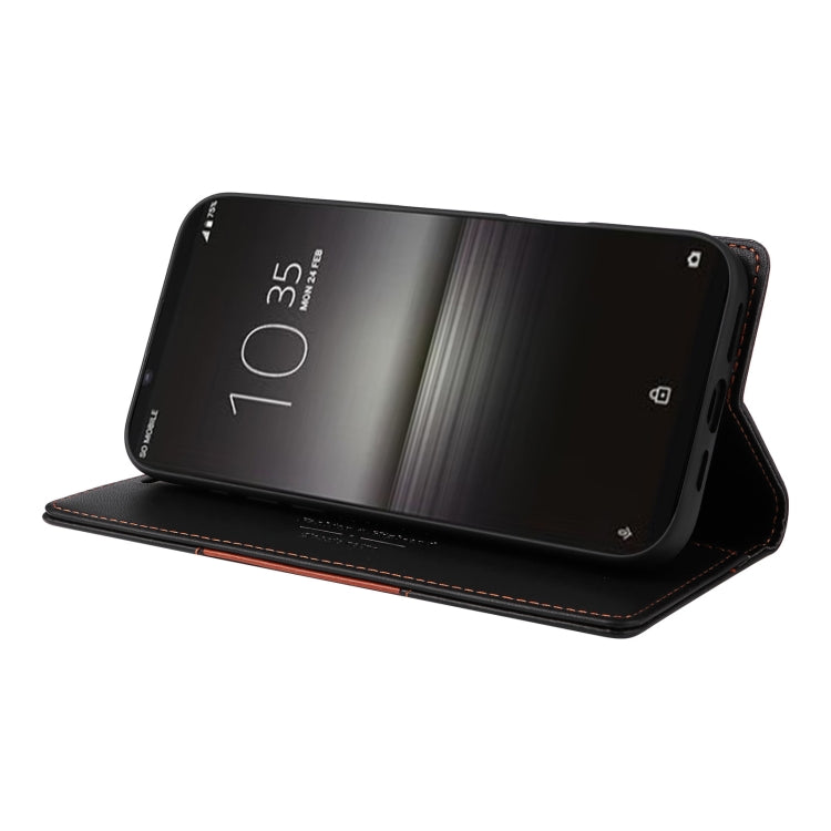 For Sony Xperia 1 II GQUTROBE G01 RFID Anti-theft Leather Phone Case