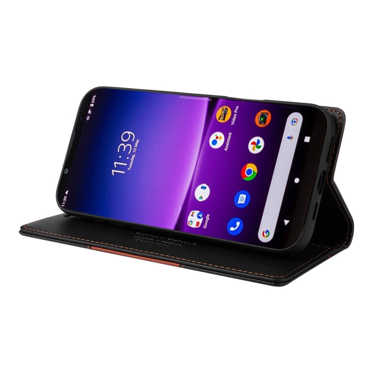 For Sony Xperia 1 IV GQUTROBE G01 RFID Anti-theft Leather Phone Case
