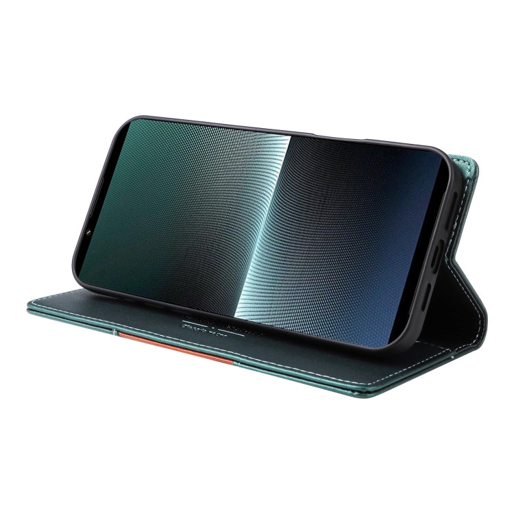 For Sony Xperia 1 V GQUTROBE G01 RFID Anti-theft Leather Phone Case