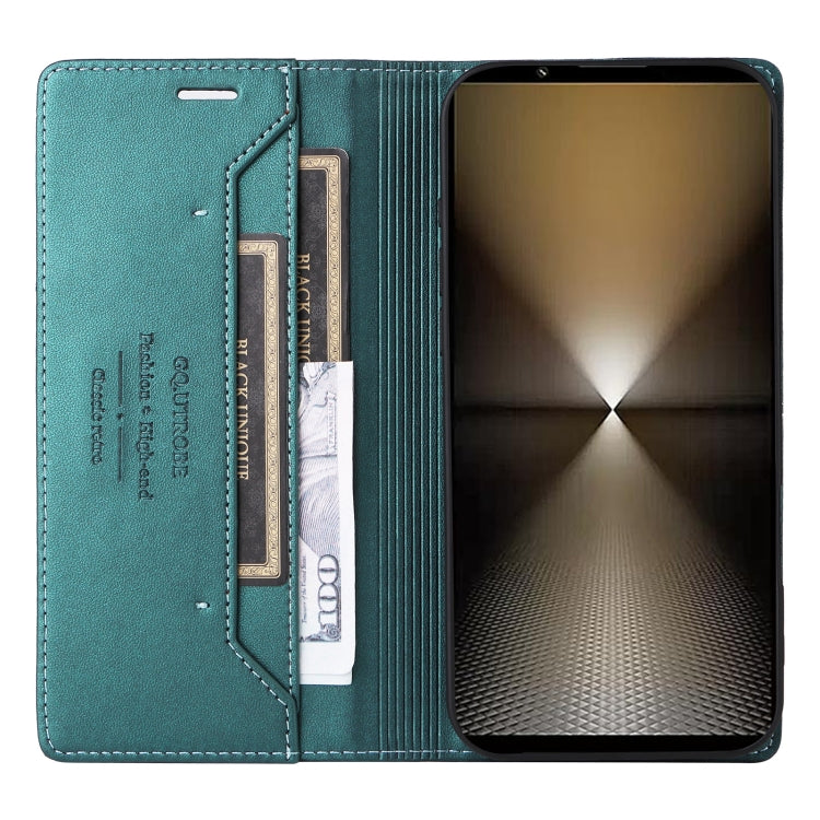 For Sony Xperia 1 VI GQUTROBE G01 RFID Anti-theft Leather Phone Case