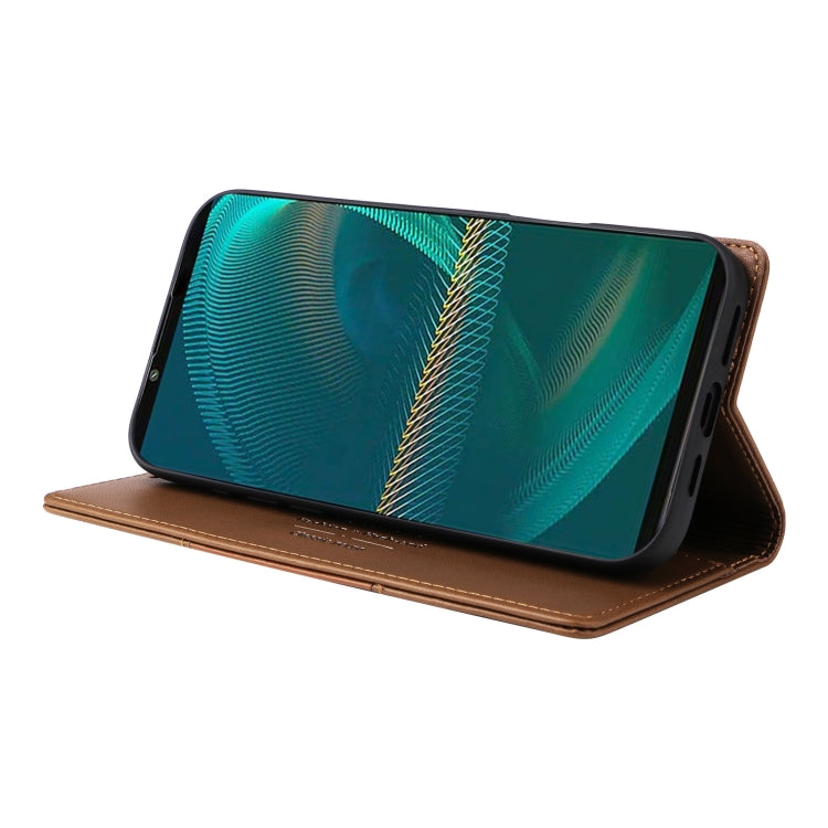 For Sony Xperia 5 III GQUTROBE G01 RFID Anti-theft Leather Phone Case