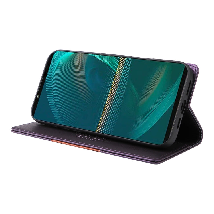For Sony Xperia 5 III GQUTROBE G01 RFID Anti-theft Leather Phone Case